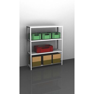 EUROKRAFTpro Estantería de Acero - Ajustable, Ligera, Básica EUROKRAFTpro Estantería de Acero - Ajustable, Ligera, Básica