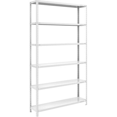 Estantería ligera EUROKRAFTpro - 2500mm x 1300mm - 6 baldas Estantería ligera EUROKRAFTpro - 2500mm x 1300mm - 6 baldas