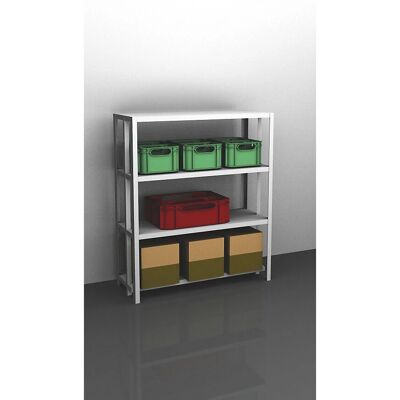 EUROKRAFTpro Stahlregal - Verstellbar, Zink-beschichtet, 1500mm EUROKRAFTpro Stahlregal - Verstellbar, Zink-beschichtet, 1500mm