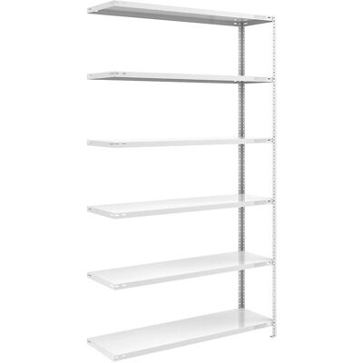 Eurokraftpro Leichtes Stahlregal - Verstellbar, Kunststoffbeschichtet - 2500mm H Eurokraftpro Leichtes Stahlregal - Verstellbar, Kunststoffbeschichtet - 2500mm H