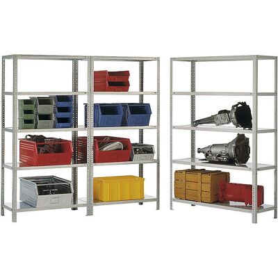 EUROKRAFTpro Schwerlaststahlregal - 2000mm hoch, 1300x600mm EUROKRAFTpro Schwerlaststahlregal - 2000mm hoch, 1300x600mm