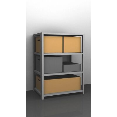 Estantería pesada EUROKRAFTpro - Zincada - 1500mm - 1300x800mm Estantería pesada EUROKRAFTpro - Zincada - 1500mm - 1300x800mm