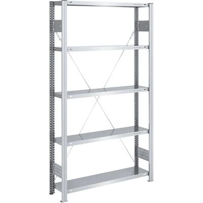 EUROKRAFTpro Stahlschränke - 2000mm - Grund, Zinkbeschichtet EUROKRAFTpro Stahlschränke - 2000mm - Grund, Zinkbeschichtet