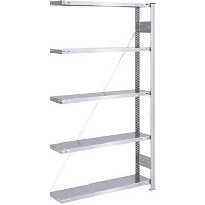 Eurokraft pro Estantería galvanizada - Almacenamiento Eurokraft pro Estantería galvanizada - Almacenamiento
