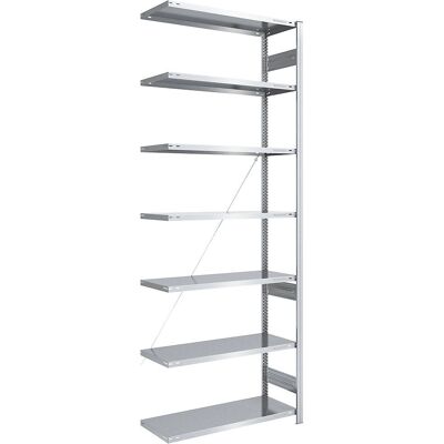 Scaffale Eurokraft zincato - Stoccaggio leggero Scaffale Eurokraft zincato - Stoccaggio leggero