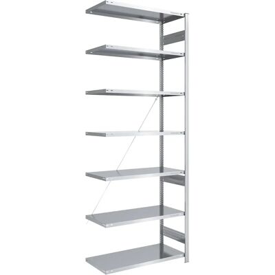 Scaffale Modular Eurokraft - 3000mm, Estensibile, Leggero Scaffale Modular Eurokraft - 3000mm, Estensibile, Leggero