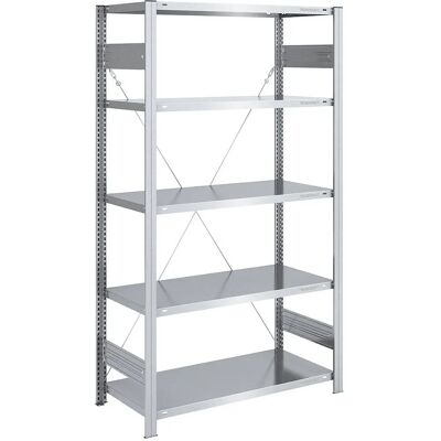 Scomparto regolabile in zinco per magazzino - scaffale Scomparto regolabile in zinco per magazzino - scaffale