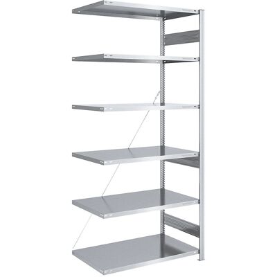 EUROKRAFTpro Lagerregal - Verstellbar, Zinkbeschichtet, Modular EUROKRAFTpro Lagerregal - Verstellbar, Zinkbeschichtet, Modular