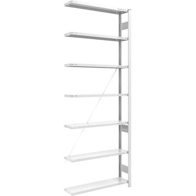 Scaffale Eurokraft RAL 7035 - Leggero, 3000mm, Espandibile Scaffale Eurokraft RAL 7035 - Leggero, 3000mm, Espandibile