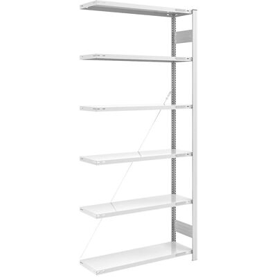 EUROKRAFTpro Leichtes Lagerregal - 2500mm, 1000x400mm EUROKRAFTpro Leichtes Lagerregal - 2500mm, 1000x400mm