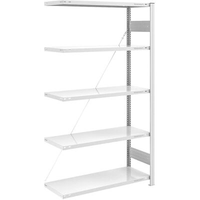 Scaffale Eurokraft pro - 2000mm, Espandibile, Leggero RAL 7035 Scaffale Eurokraft pro - 2000mm, Espandibile, Leggero RAL 7035