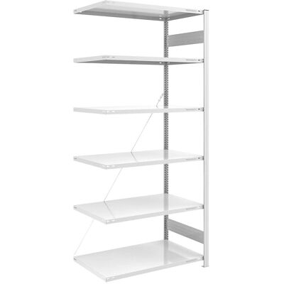 EUROKRAFTpro Leichtes Lagerregal 2500mm - Regalsystem EUROKRAFTpro Leichtes Lagerregal 2500mm - Regalsystem