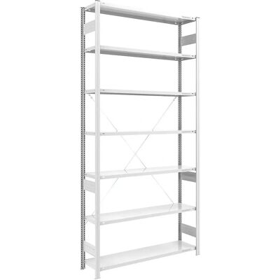 EUROKRAFTpro Estantería Pesada - Básica, 3000mm, 1700kg, RAL 7035 EUROKRAFTpro Estantería Pesada - Básica, 3000mm, 1700kg, RAL 7035