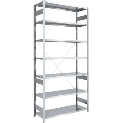 Eurokraft pro Lagerregal - 3000mm, 1300x600mm, Verzinkt Eurokraft pro Lagerregal - 3000mm, 1300x600mm, Verzinkt