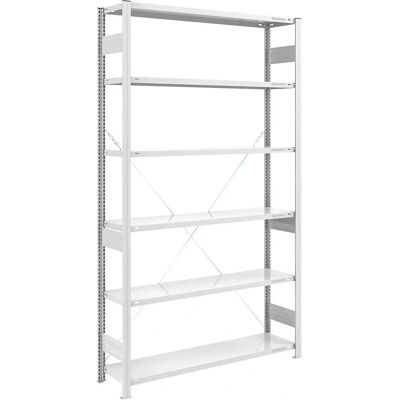 EUROKRAFTpro Schwerlastregal - 2500mm, 1300x400mm EUROKRAFTpro Schwerlastregal - 2500mm, 1300x400mm