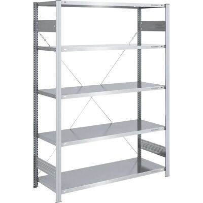 Scaffale Eurokraft Pro Grande - Zincato, 2000mm, Base Scaffale Eurokraft Pro Grande - Zincato, 2000mm, Base