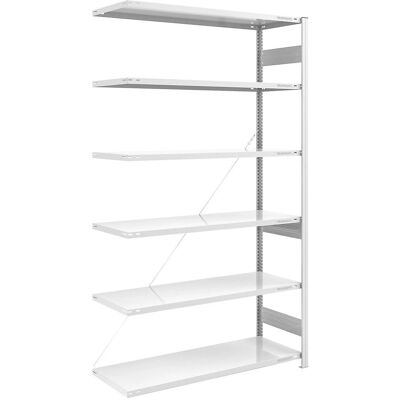 Grande scaffalatura EUROKRAFTpro con inserto - Ripiano in acciaio pesante Grande scaffalatura EUROKRAFTpro con inserto - Ripiano in acciaio pesante