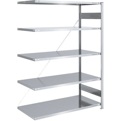 EUROKRAFTpro Großregal, verzinkt, 2000mm - Regalschrank EUROKRAFTpro Großregal, verzinkt, 2000mm - Regalschrank