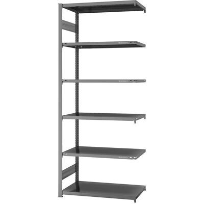Sistema di scaffalature modulare Eurokraft - Zincato, 2500mm Sistema di scaffalature modulare Eurokraft - Zincato, 2500mm