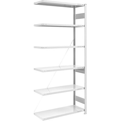 Eurokraft pro Estantería de Acero Pesada - 2500mm RAL 7035 Eurokraft pro Estantería de Acero Pesada - 2500mm RAL 7035