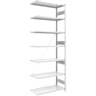 Eurokraft pro Estantería pesada - 3000mm, RAL 7035 Eurokraft pro Estantería pesada - 3000mm, RAL 7035
