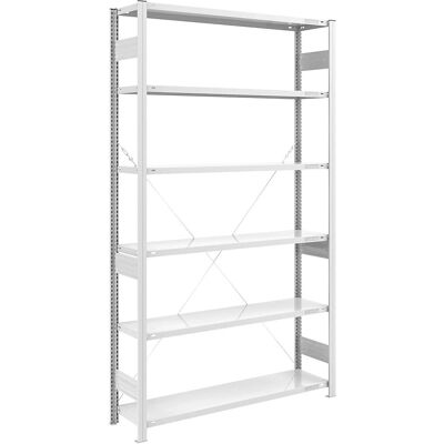 Eurokraft Pro Estantería Pesada - RAL 7035 Eurokraft Pro Estantería Pesada - RAL 7035