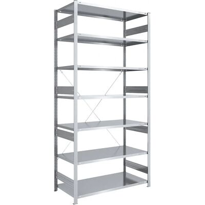 Scaffale Eurokraft Pro Pesante - Zincato 3000mm Scaffale Eurokraft Pro Pesante - Zincato 3000mm