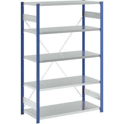 Scaffale regolabile EUROKRAFTpro - Grigio chiaro/blu - 2000x1300mm Scaffale regolabile EUROKRAFTpro - Grigio chiaro/blu - 2000x1300mm