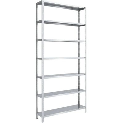 EUROKRAFTpro Lagerregal - Verstellbar, Galvanisiert EUROKRAFTpro Lagerregal - Verstellbar, Galvanisiert