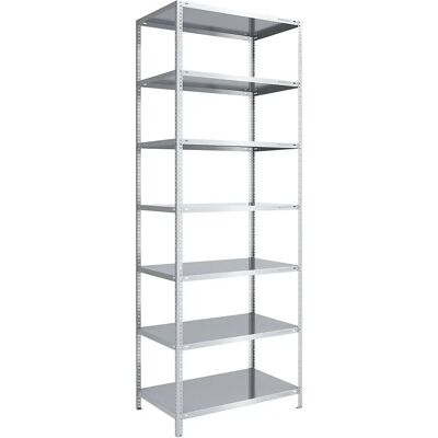 EUROKRAFTpro Regale - Verstellbar, Verzinkt, 3000mm H, 1000mm B, 800mm T EUROKRAFTpro Regale - Verstellbar, Verzinkt, 3000mm H, 1000mm B, 800mm T