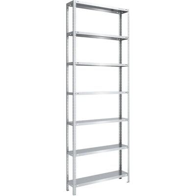 EUROKRAFTpro Lagerregal - Zinkbeschichtet, Mittel, 3000mm EUROKRAFTpro Lagerregal - Zinkbeschichtet, Mittel, 3000mm