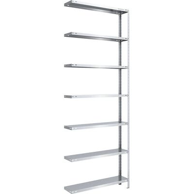 Estantería de Acero Zincado EUROKRAFTpro - Pesada y Ajustable Estantería de Acero Zincado EUROKRAFTpro - Pesada y Ajustable