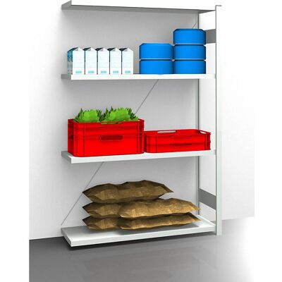 Estantería higiénica modular Eurokraft pro - 2000mm, 4 baldas Estantería higiénica modular Eurokraft pro - 2000mm, 4 baldas