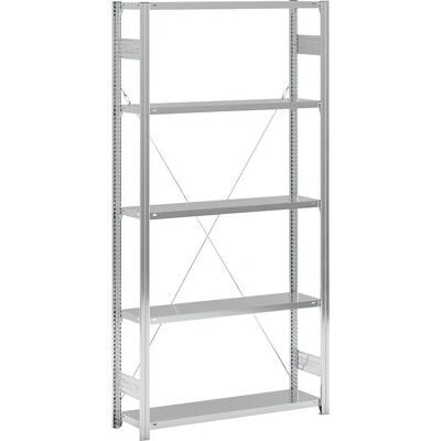 Scaffale zincato 2350mm, 1215mm, 350mm - Scaffale Scaffale zincato 2350mm, 1215mm, 350mm - Scaffale