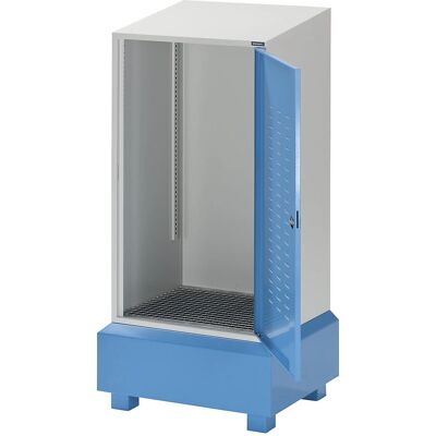 Armadio Eurokraft Pro per sostanze pericolose - Acciaio, con chiusura, 200L Armadio Eurokraft Pro per sostanze pericolose - Acciaio, con chiusura, 200L