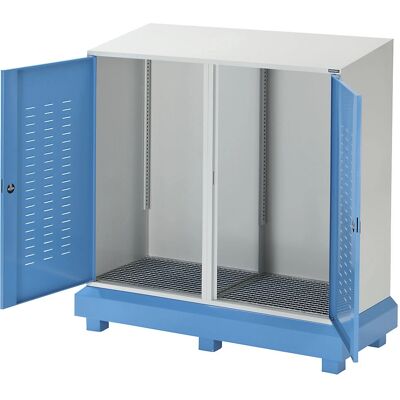 eurokraft pro - armario de 2 puertas - techo inclinado - para líquidos - Armario peligrosos eurokraft pro - armario de 2 puertas - techo inclinado - para líquidos - Armario peligrosos