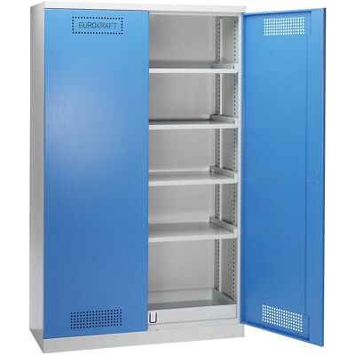 Eurokraft pro Armario de Almacenamiento - Estantes Ajustables, Puertas Ventiladas - Tipo de Almacenamiento Eurokraft pro Armario de Almacenamiento - Estantes Ajustables, Puertas Ventiladas - Tipo de Almacenamiento