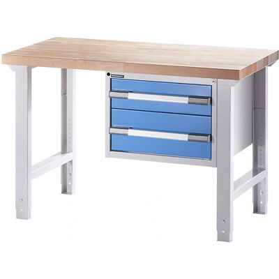 Eurokraft Pro Serie 7000 - Banco da lavoro modulare - Blu chiaro - Sistema modulare Eurokraft Pro Serie 7000 - Banco da lavoro modulare - Blu chiaro - Sistema modulare