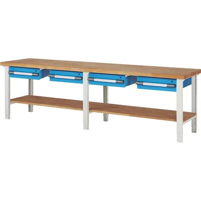 Eurokraft Pro Blu Chiaro RAL 5012 Banco da lavoro - Tavoli di lavoro Eurokraft Pro Blu Chiaro RAL 5012 Banco da lavoro - Tavoli di lavoro