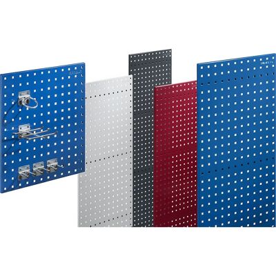 Placa perforada eurokraft pro para soporte de herramientas - 1524mm, gris antracita Placa perforada eurokraft pro para soporte de herramientas - 1524mm, gris antracita