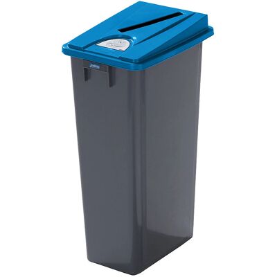 Kaiserkraft 80L Contenedor de Residuos de Aluminio Gris con Tapa Plana Kaiserkraft 80L Contenedor de Residuos de Aluminio Gris con Tapa Plana