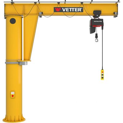 Vetter MEISTER M Grua de Coluna - Polipasto Elétrico - 500kg - 5m Vetter MEISTER M Grua de Coluna - Polipasto Elétrico - 500kg - 5m