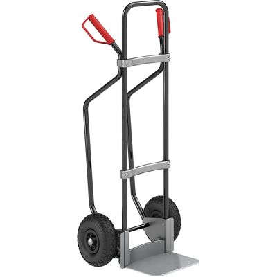 Eurokraft pro Sackkarre Schwarz 280x250mm verzinkte Luftreifen - Schwerlastwagen Eurokraft pro Sackkarre Schwarz 280x250mm verzinkte Luftreifen - Schwerlastwagen