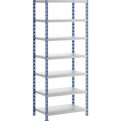 Scaffale universale Eurokraft basic - Acciaio, regolabile, 7 ripiani Scaffale universale Eurokraft basic - Acciaio, regolabile, 7 ripiani