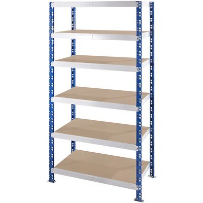 Eurokraft basic Estantería ajustable de acero - Unidad de estanterías Eurokraft basic Estantería ajustable de acero - Unidad de estanterías