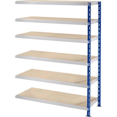Estantería básica Eurokraft - Resistente, Ajustable, Acero Estantería básica Eurokraft - Resistente, Ajustable, Acero