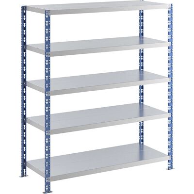 Eurokraft Basic Stahlregale - 1820x1550mm, Blau Verkehr Eurokraft Basic Stahlregale - 1820x1550mm, Blau Verkehr