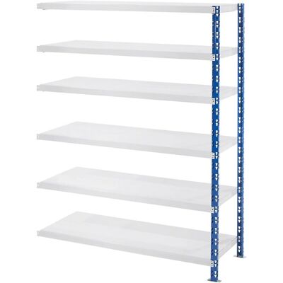 Eurokraft Basic Stahlregal - Verstellbar, Schwerlast, 600mm Tiefe Eurokraft Basic Stahlregal - Verstellbar, Schwerlast, 600mm Tiefe