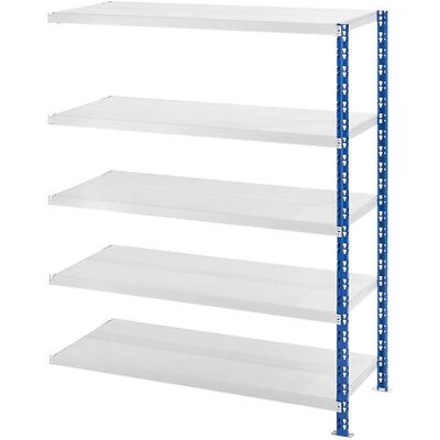 Scaffali in Acciaio Eurokraft Basic - Profondità 700mm, Blu Traffic Scaffali in Acciaio Eurokraft Basic - Profondità 700mm, Blu Traffic