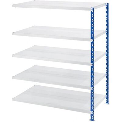 Eurokraft basic Stahlregale - Verstellbar, 800mm Tiefe, 1820mm Breite Eurokraft basic Stahlregale - Verstellbar, 800mm Tiefe, 1820mm Breite